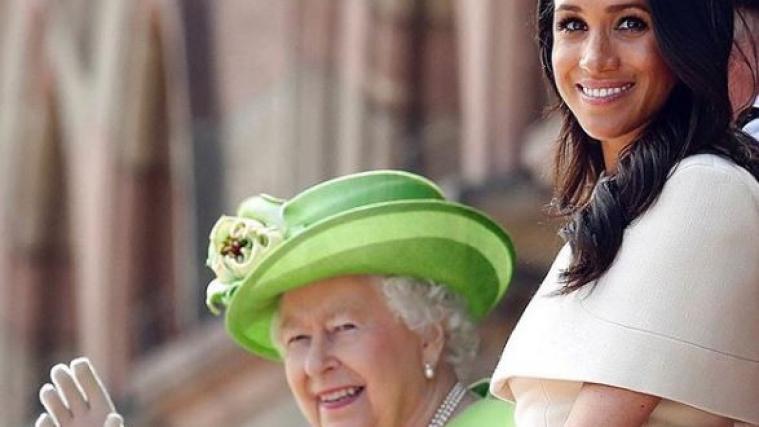 Mit diesem Bild gratulierte die Queen Meghan im Internet zum Geburtstag.