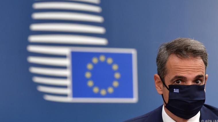 Mitsotakis betont Rechtsstaatlichkeit Griechenlands.
