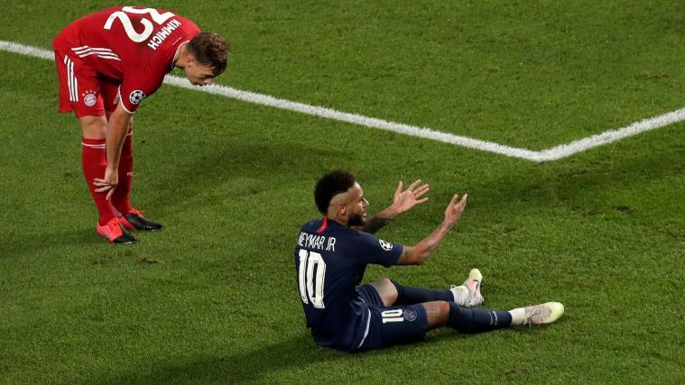 Neymar & Co. blieben in der zweiten Halbzeit blass.