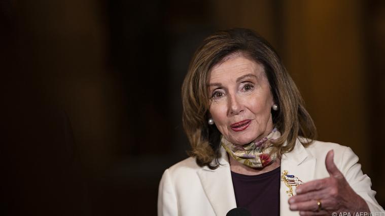 Repräsentantenhaus-Vorsitzende Nancy Pelosi gab Auskunft.