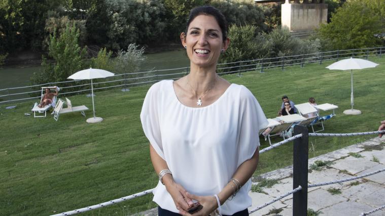 Roms Bürgermeisterin Virginia Raggi.