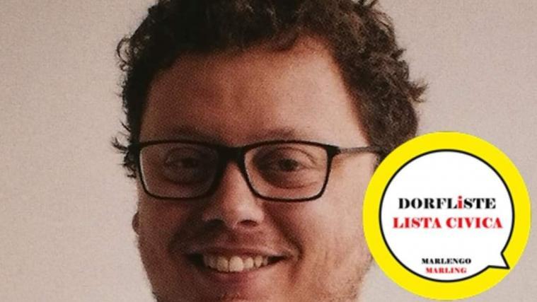 Spitzenkandidat der Dorfliste ist Giuseppe Sepp Marino, Lehrer und Historiker.