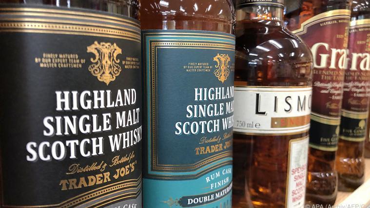 Strafzoll gibt es etwa für schottischen Single-Malt Whisky.