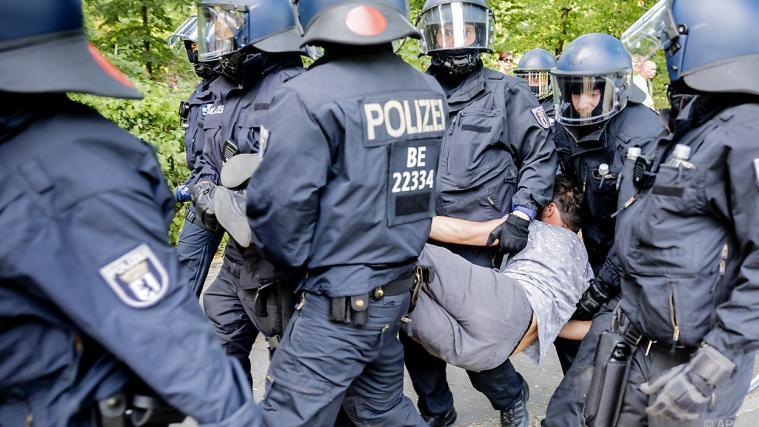 Über 1000 Polizisten waren im Einsatz.