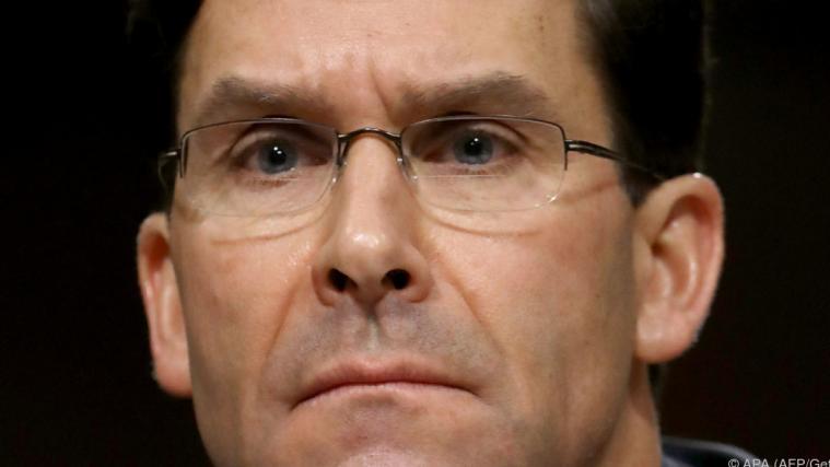 US-Verteidigungsminister Esper attackiert China scharf.
