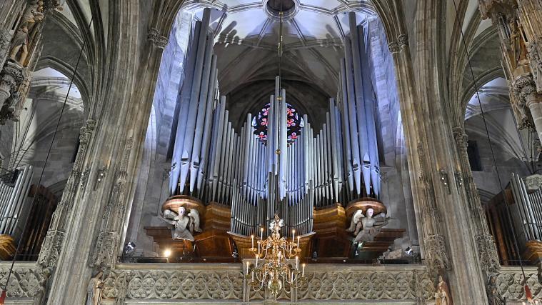 Am Sonntag wird die neue Riesenorgel im Stephansdom in Wien eingeweiht.