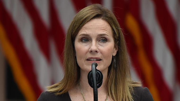 Amy Coney Barrett soll die neue Höchstrichterin werden.