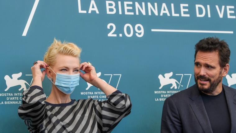 Cate Blanchett und Matt Dillon am Mittwoch am Roten Teppich in Venedig.