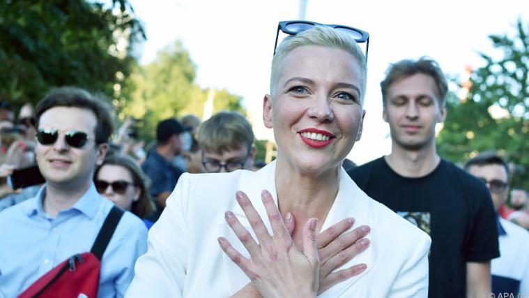 Die Oppositionelle Kolesnikowa bleibt weiterhin in Polizeigewahrsam.