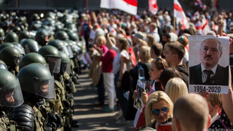 Die Proteste in Weißrussland gehen weiter.