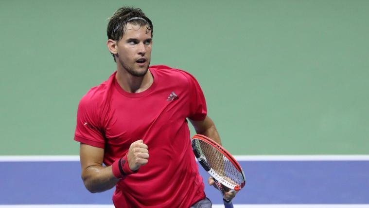 Dominic Thiem steht erstmals im Halbfinale der US Open.