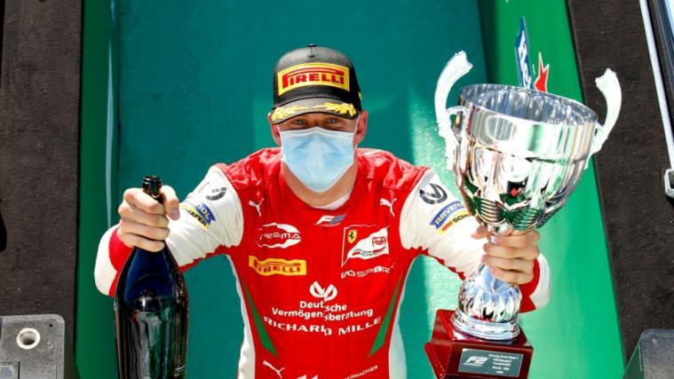 Feierte seinen ersten Saisonsieg: Mick Schumacher