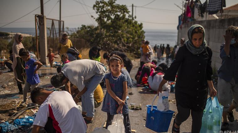 Griechenland will eine Entlastung der Flüchtlingssituation.