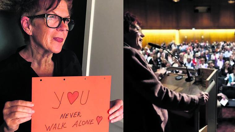 Helga Rohra bezeichnet sich selbst als „Demenz-Aktivistin“. Am Mittwoch kommt die Deutsche, die selbst an Demenz erkrankt ist, nach Bozen.