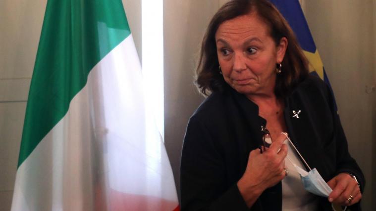 Innenministerin Luciana Lamorgese kündigte verschärft Kontrollen an slowenischer Grenze an.
