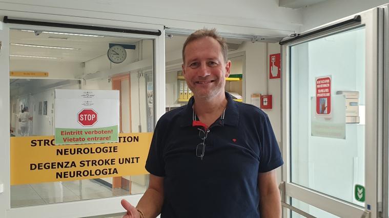 Landesrat Massimo Bessone wurde am Montag aus dem Bozner Krankenhaus entlassen.