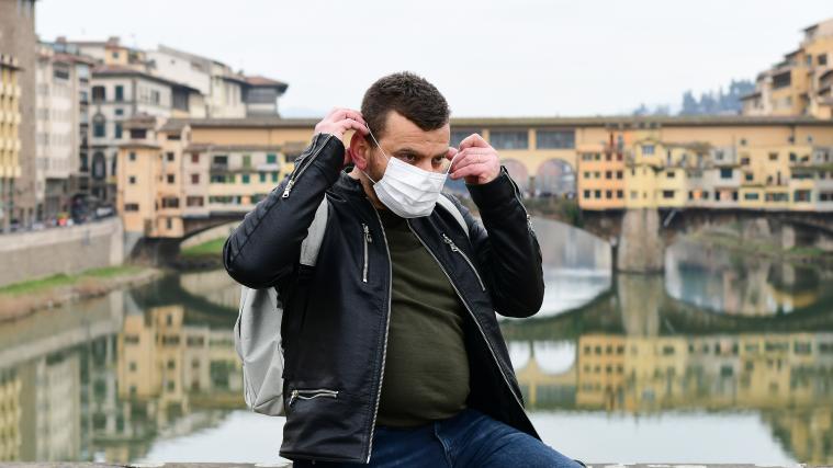 Maske auf oder nicht? Auch in Italien formiert sich der Widerstand gegen die Corona-Maßnahmen.