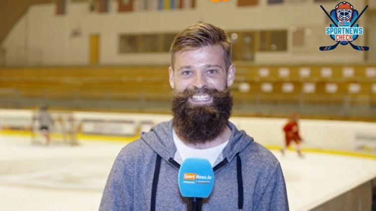 Michael Sullmann präsentiert den HC Gröden.