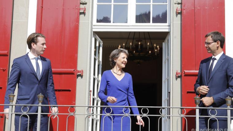 Österreichs Bundeskanzler Kurz auf Besuch in der Schweiz.