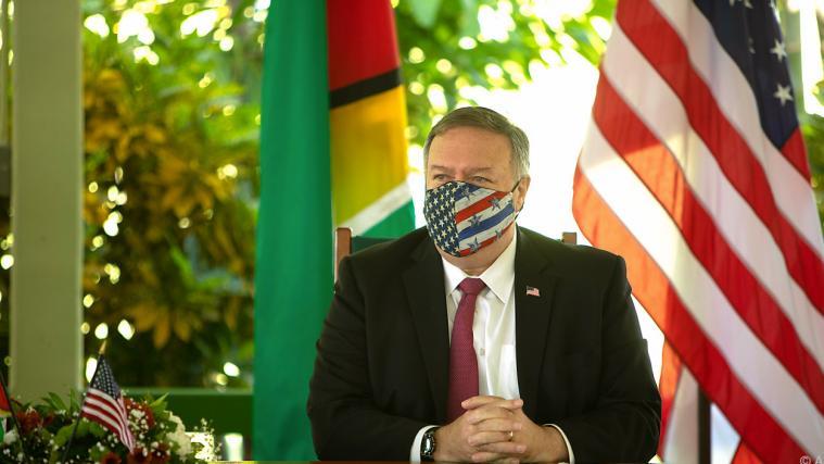 US-Außenminister Mike Pompeo attackiert Venezuelas Präsidenten Nicolas Maduro.