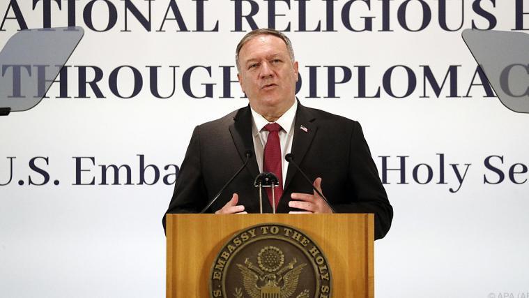 US-Außenminister Mike Pompeo ist derzeit zu Besuch in Rom.