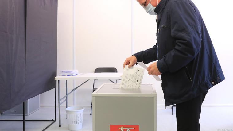 2,5 Millionen Litauer sind zur Wahl aufgerufen.