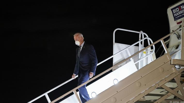 Biden auf Wahlkampftour.