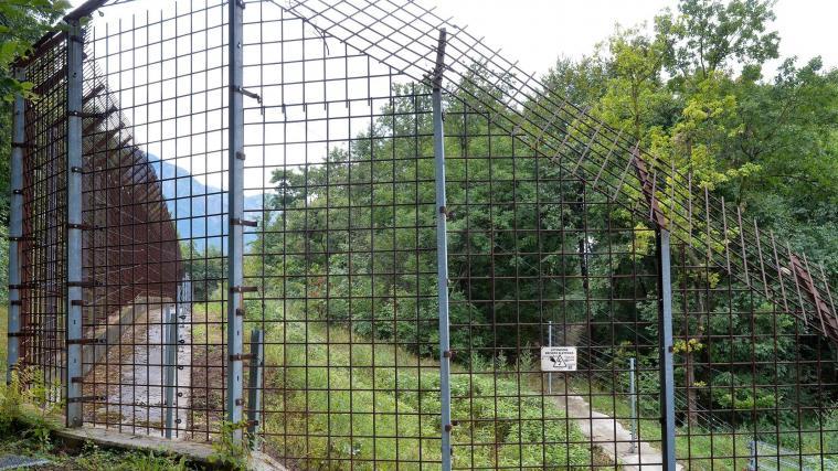 Das Bärenschutzzentrum Casteller nahe Trient.
