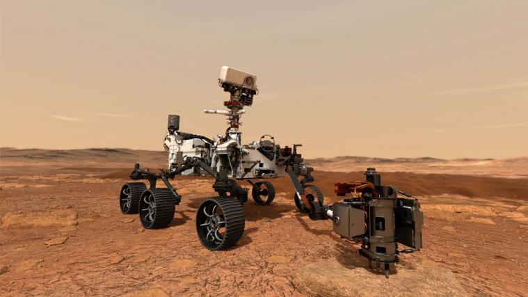 Der neue Marsrover hat schon die Hälfte der Strecke zum Mars geschafft.