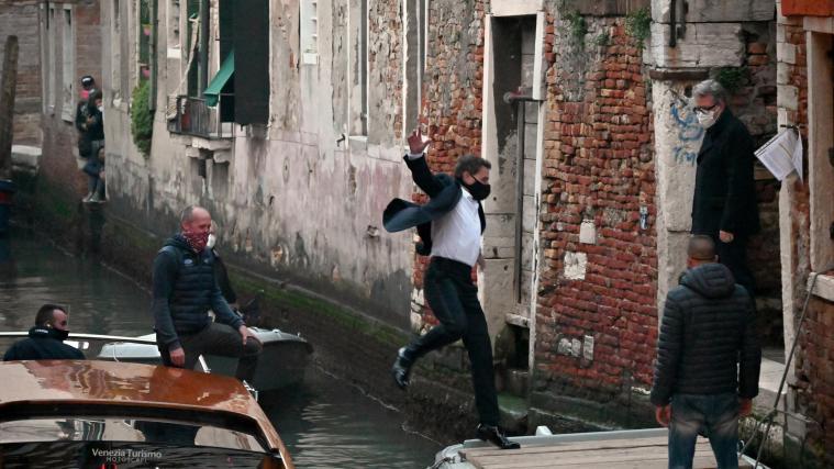 Die Dreharbeiten in Venedig wurden unterbrochen.