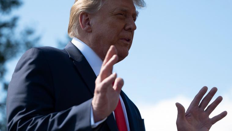 Donald Trump ist wieder einmal in Erklärungsnot geraten.