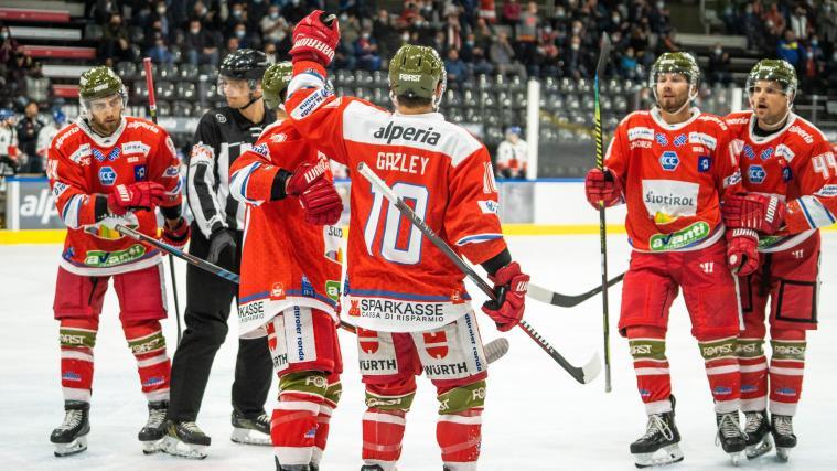 Dustin Gazley darf jubeln. Sein Einstand im Bozner Dress war bärenstark.