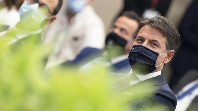 Giuseppe Conte wirbt weiter für die „Immuni“-App.