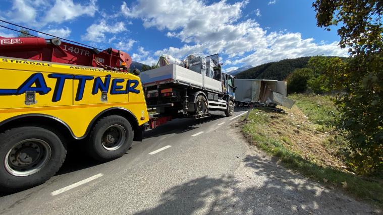 In Schabs hat sich ein aufsehenerregender Unfall ereignet.