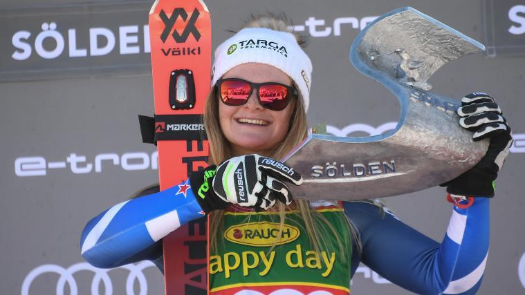 Mikaela Shiffrin will ihren Vorjahressieg in Sölden wiederholen.