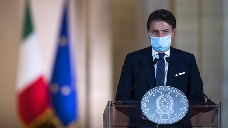 Ministerpräsident Giuseppe Conte hat das neuste Dekret am Sonntagabend vorgestellt.