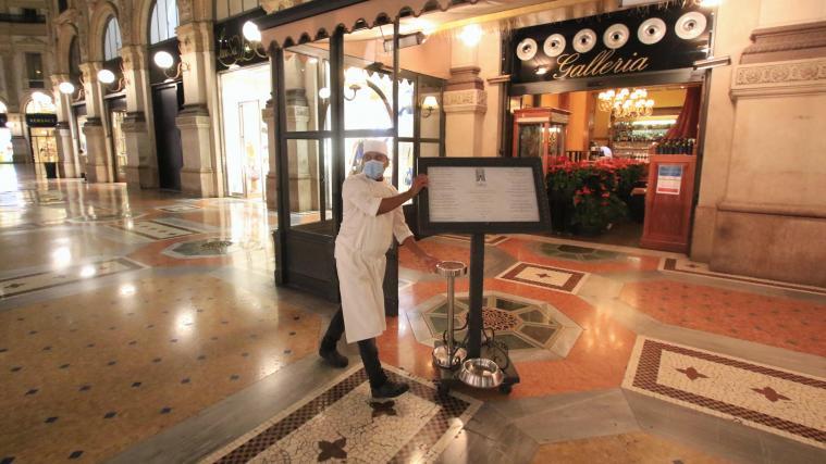 Restaurants und Bars müssen in Italien um 18 Uhr schließen.