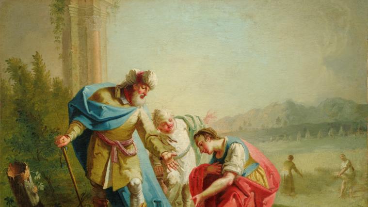 Josef Haller, Ruth und Boas, um1760/65