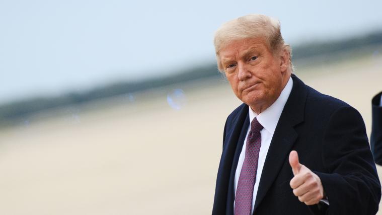 Trumps Zustand soll sich weiter verbessert haben.