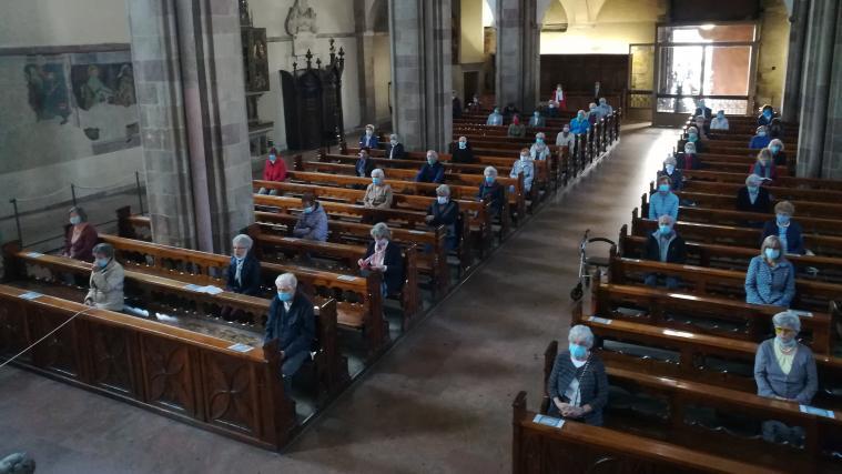 Auch für den Gottesdienst gelten strenge Regeln.