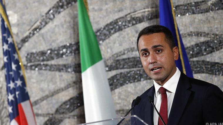 Der italienische Außenminister Luigi Di Maio.