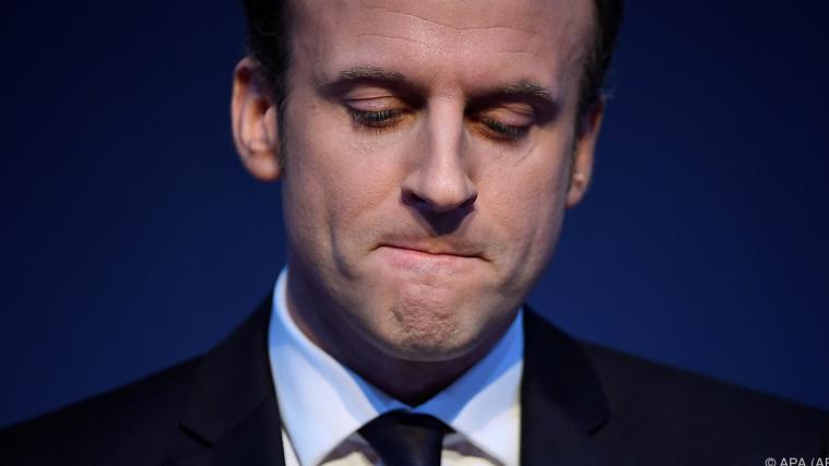 Emmanuel Macron drückte sein tiefes Bedauern aus.