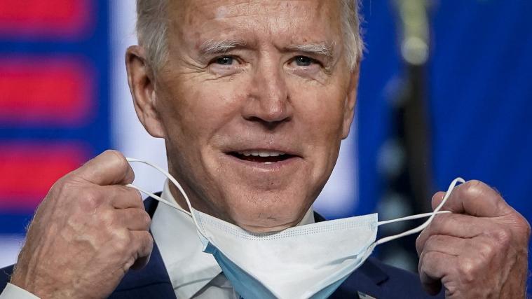 Gespanntes Warten für Joe Biden und seine Anhänger.
