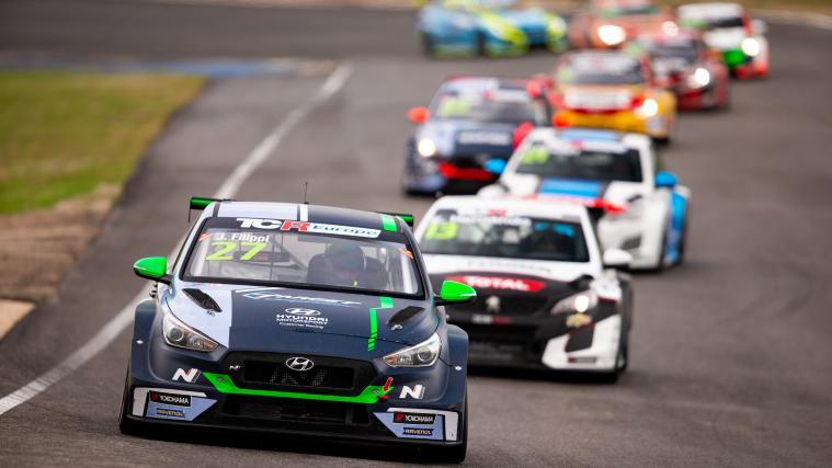 John Filippi landete in der Fahrerwertung der TCR Europe auf Rang 2.