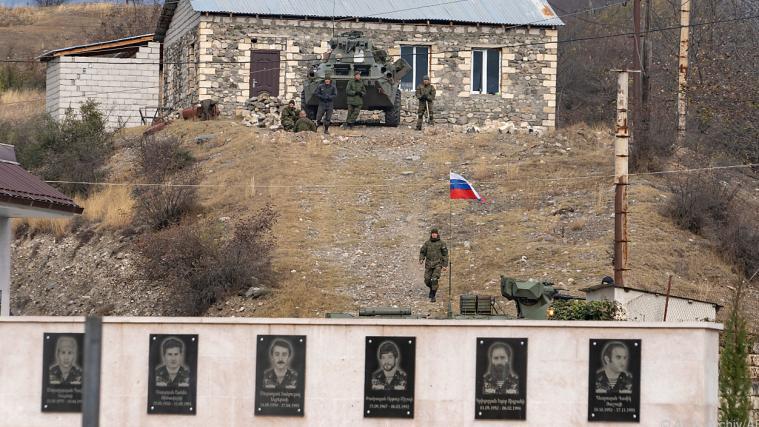 Stationierung der russischen Schutztruppe dauert an.