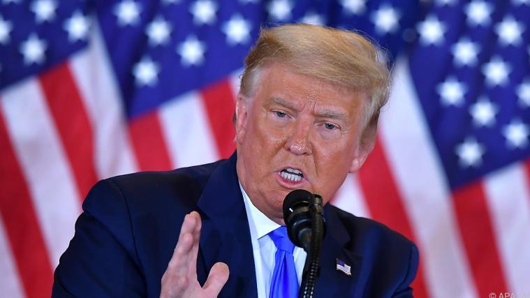 Trump reklamierte den Wahlsieg bereits für sich.