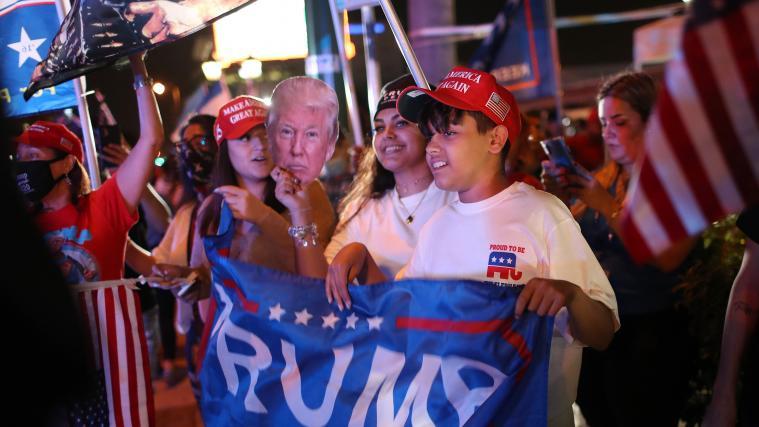 Über den Sieg in Florida freuen sich Trumps Anhänger.