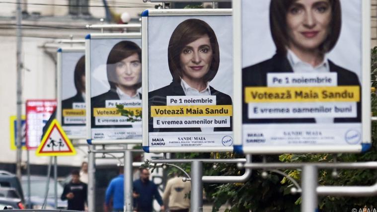 Überraschender Etappensieg für Maia Sandu.