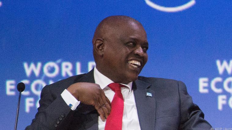 Ambrose Dlamini (†) 2019 bei EWF-Meeting.