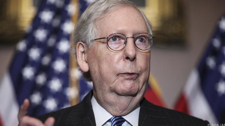 Auch Republikaner Mitch McConnell erkennt die Wahlniederlage an.